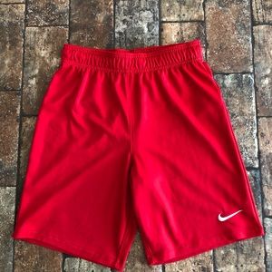 Girls Nike Basketball Shorts.